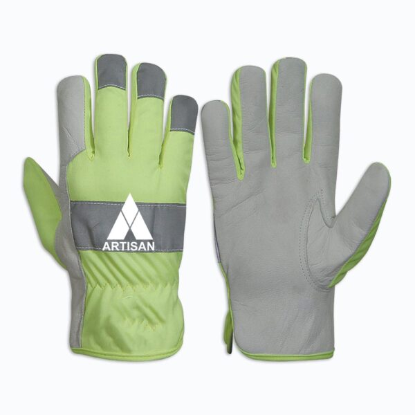 Hi Visible Reflective Gloves 1604